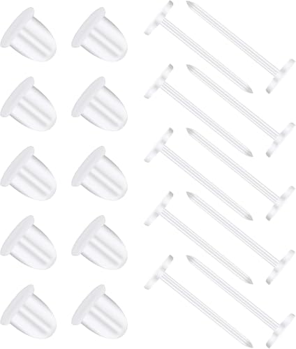 Xindojuz 16 Paia Orecchini In Plastica Per Orecchie Sensibili – Fiori Colorati, Leggeri, Con Scatola Organizer, 0,8mm