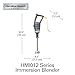 Hamilton Beach Commercial BigRig™ Immersion Blender - HMI012