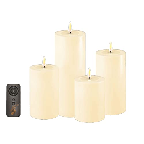 ReWu Deluxe Homeart LED Kerzen Geschenkbox Set mit Fernbedienung...