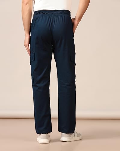 Image of TOPLOT Cotton Multi-Pocket Cargo Pant for Men