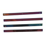 DECORNIJIA Metal Purse Edging Strip with Decorative Corner Protector 150mm 4pcs DIY Bag Frame Edge Wrapping Strip for Purse Making Kit and Wallet Edging in Crafts and Repairs - Image 1