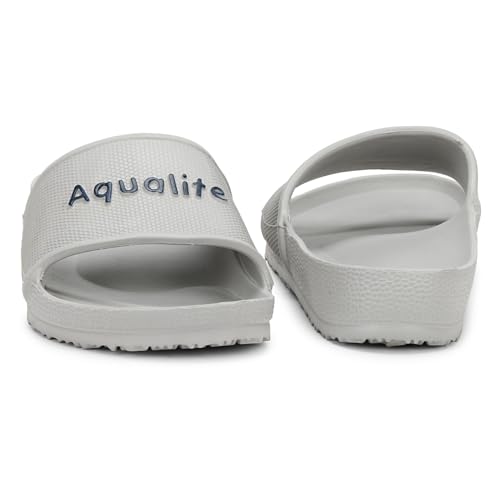 Image of Aqualite NEO-254 Men Slides Slipper with Slip-on wear, Comfort and Flat Base Flipflop for dailywear uses.