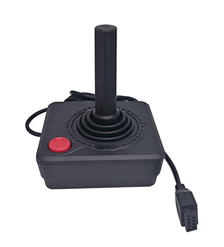 RUITROLIKER Controller Gamepad Black Joystick für Atari 2600 System Konsole