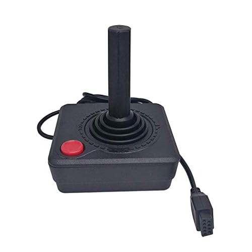 RUITROLIKER Controller Gamepad Black Joystick für Atari 2600 System Konsole