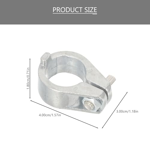 Clamp para Cowbell soporte para batería color plata miniatura 2
