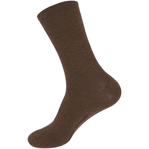 Image of BambooMN Unisex Men and Women's Rayon from Bamboo Wool Blend Athletic Crew Socks for Home, Travel, Work and Sport, 2 Pairs