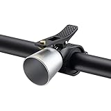 ROCKBROS 自転車 ベル 自転車ベル トロフィー型 軽量 大音量 爽やかな音色 銅合金製 撥水 ミニベル 大人 子供 小型 ロードバイク マウンテンバイク クロスバイク ママチャリ ハンドル直径22-31.8mm対応 シルバー