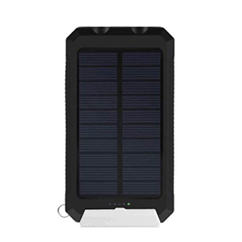 MarinoBIRD Outdoor Solar Power Bank Multifunction Sh-N10 Compass Solar Power Bank 6000Mah 8000Mah Led Light Multi-Function Fast Charge - White + Black