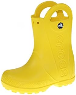 crocs yellow boots
