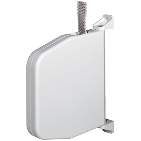 Selve Gurtwickler 084803 Aufputz weiss mit Scharniersystem incl. 5m Gurt f. Rolladen Cover