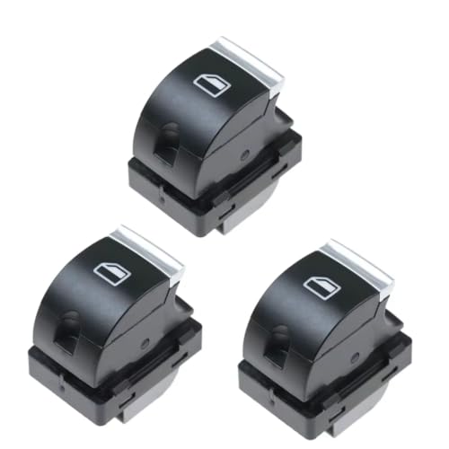 Bouton de commande de fenêtre pour voyager serein en Q7 A6L interrupteur électrique 3pcs