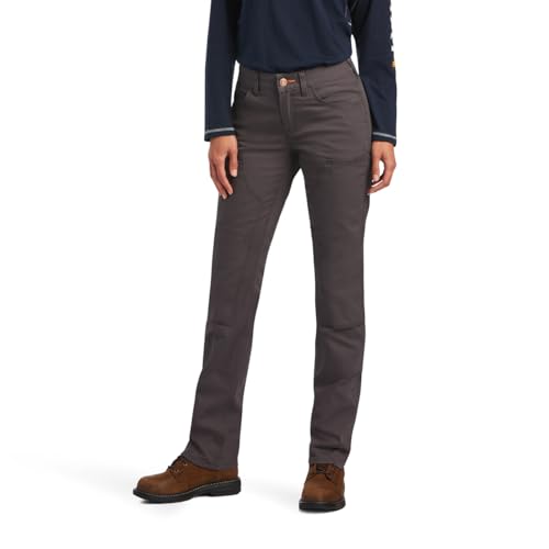 Ariat Femme P25507 Vêtement Travail Gris Coupe Ajustée Durable Taille 24