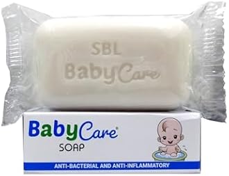 SBL Baby Care Soap Bar- Gentle Cleansing Bathing Bar for Babies, 75g (Pack of 3)