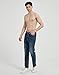 Woskrge Men's Slim fit Stretch Jeans Fashion Denim Pants Blue 31