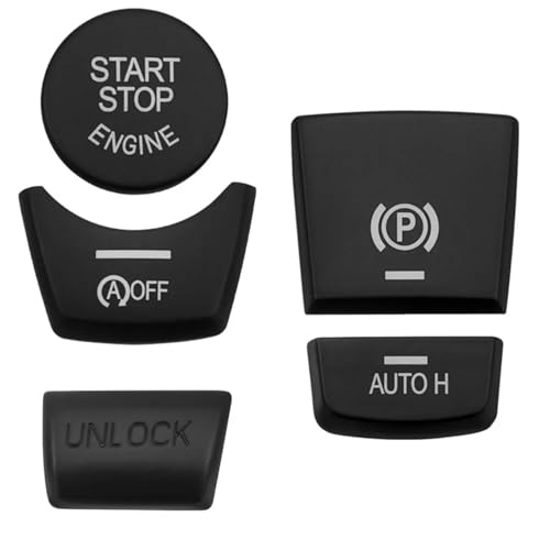 Autocollant bouton démarrage moteur abîmé Série 7 solution adhésive - 2