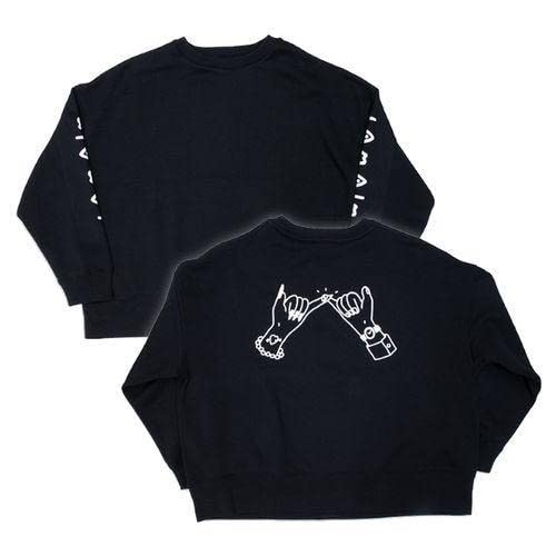 Amazon.co.jp: あいみょん FC限定 I AM AIM スウェット ブラック Amazon.co.jp: あいみょん FC限定 I AM AIM スウェット ブラック