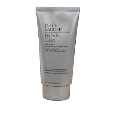 Estée Lauder Perfectly Clean Multi-action Foam Cleanser/Purifying Mask, 5 onças