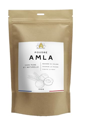 ESSENTIOIL Poudre Amla cheveux - 100% Naturel - Renforce la...