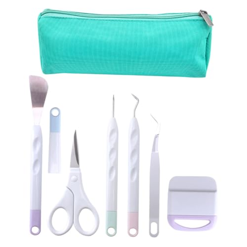 Beatifufu 1Set Vinyl Weeding Tool Precision Carving Tools for Crafting Scrapbooking Lightweight Durable Comfortable Grip Manual Production