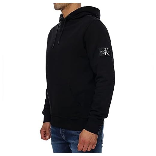 Calvin Klein Jeans Män Monogram Sleeve Badge Hoodie byxor