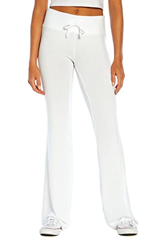 Wildfox Women's Tennis Club Lounge Pant, Clean White, Large