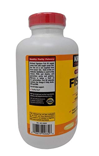 Kirkland Signature Fish Oil 1000Mg, 400 Count #TOP2