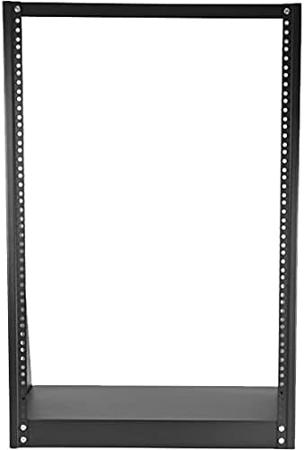 StarTech.com 2-Post 16U Heavy-Duty Desktop Server Rack, Small Open Frame 19in Computer Rack, Compact Network Rack for AV / Studio / Data / IT Equipment, Two-Post Home/Office Rack, TAA (2POSTRACK16) - Image 3