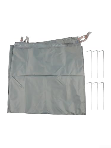 Tapis de tente imperméable 2000mm aux bords renforcés pour bivouac - 8