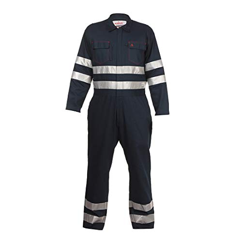 Karam 100% Cotton Protective Clothing For Work Wear With Reflective Tapes