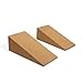Vaveren 2 Pieces Squat Wedge Block Incline Stretch Foot Board for Indoor Sports Home