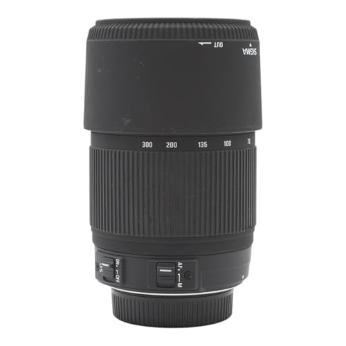 Sigma   Objetivo estabilizador 70 300 mm f/4,0 5,6 DG OS (Rosca para Filtro de 62 mm) para Nikon