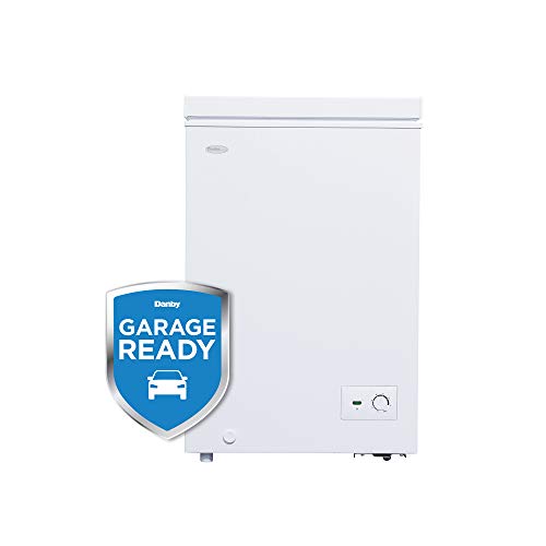 Danby Diplomat Dcf035B1Wm 3.5 Cu.ft. Garage Ready Chest Freezer, Manual Defrost And Front-Mount Thermostat, In White #TOP6