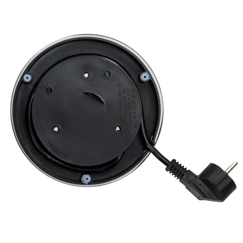 Tetera eléctrica StripeGlass 1.8 L acero y vidrio rojo miniatura 5