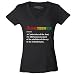 shop4ever Juneteenth Definition June 19th 1865 Women's V-Neck T-Shirt X-Large Black