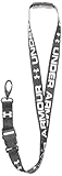 Under Armour Undeniable Lanyard, Black (001)/White, One Size