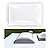 HECASA RV Skylight Replacement 18" x 26" OD RV Skylight Outer Dome Fit 14" x 22" RV Skylight Dome for Travel Trailer RV Camper Truck Shower
