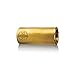 D'Addario Rich Robinson Signature Brass Guitar Slide - Inside Taper for Comfort & Control - Crisp Bright Tone - Slide for Acoustic & Electric Guitar