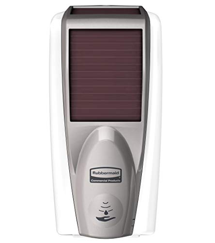 Rubbermaid Commercial 1980828 LumeCel AutoFoam Soap Dispenser, White/Grey Pearl