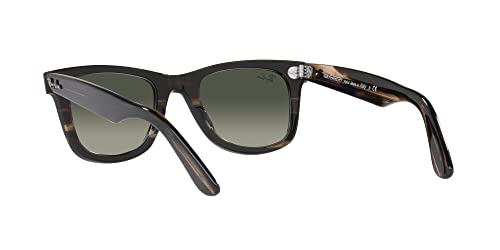 Image of Ray-Ban Rb2140f Original Wayfarer Low Bridge Fit Square Sunglasses for Men for Women