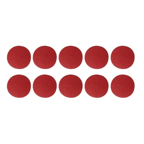 Mantillo no tejido para árboles, Tree Ring Barrier Protect Your Trees With These 10pcs Non Woven Fabric Mulch Rings Mulch Mats(Red)