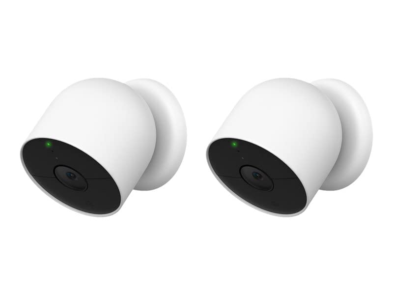 Google Nest CAM 2PK (Outdoor Or Indoor, Battery)