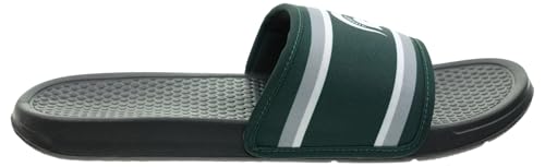 Image of FOCO NCAA Printed Team Logo and Color Stripes Comfortable Slide Sandals