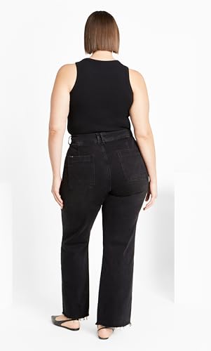 City Chic Women's Plus Size Jean Jenna3