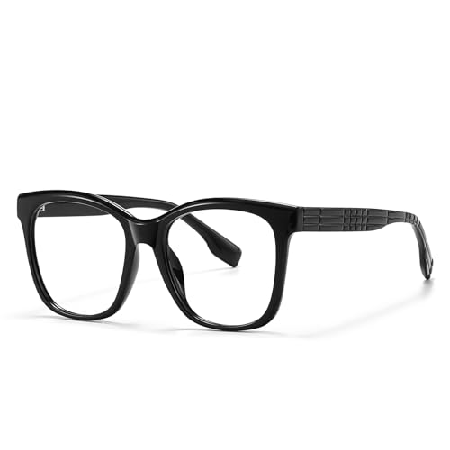 Image of Oversized Square Blue Light Blocking Glasses for Women and Men - Gaming & Computer Anti-Fatigue