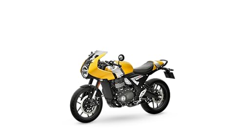 Image of TRIUMPH Thruxton 400 Motorcycle /Bike Metallic Racing Yellow Booking for Ex-Showroom Price