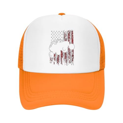 USA UTV RZR Racing Trucker Hat Snapback Mesh Baseball Cap Unisex2