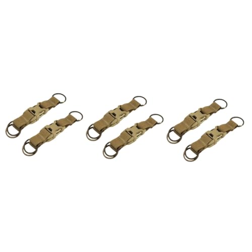 Boucle carabiner durable Happyyami en alliage robuste pour le camping et la randonnée