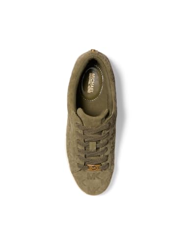Image of Michael Kors Women's Keaton Lace Up Suede Sneaker