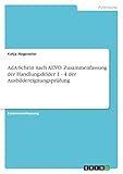  AdA-Schein nach AEVO. Zusammenfassung der Handlungsfelder 1 - 4 der Ausbildereignungsprüfung