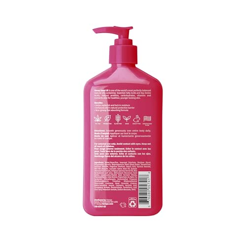 Hempz Brazilian Berry Beauty Actives Lotion with Peptides and Amino Acids, Hy...